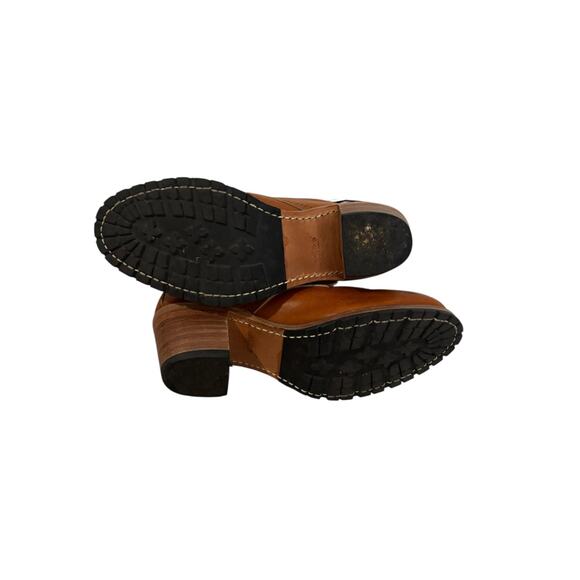 Red Wing Boots Womens 9 Clara Heeled Oro Brown Legacy Leather Moc Toe - Picture 8 of 10